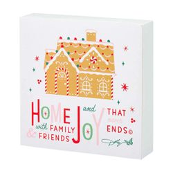 Dolly Parton Christmas Gingerbread House Box Sign