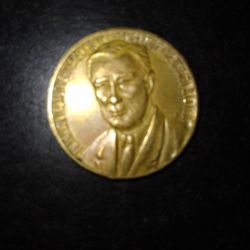 medallion,Franklin Rosevelt  1934