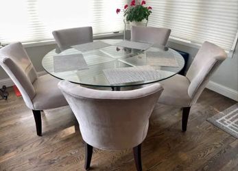 8 Crate and Barrel Dining Chairs (or 4)