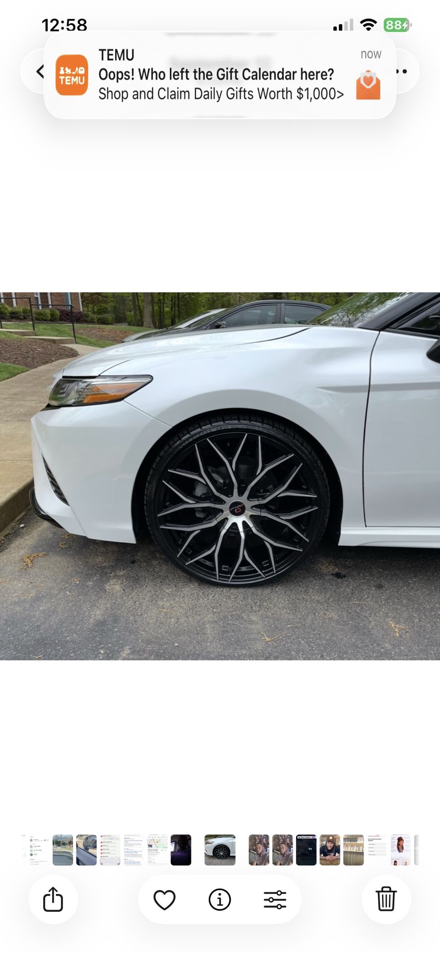 4 Rims And 4 Tires