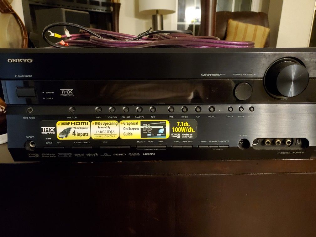 Onkyo AV receiver TX SR 706