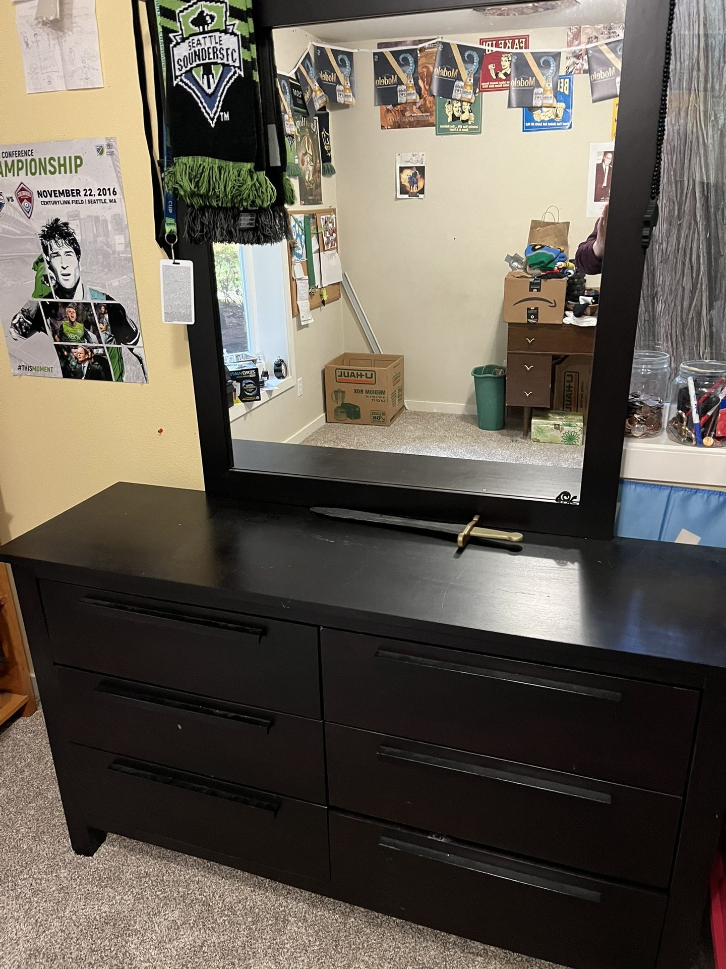 IKEA Bedroom Dresser With Mirror