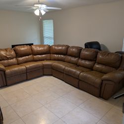 Leather Sofa