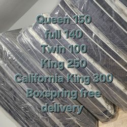 Mattress Pillow Top New 