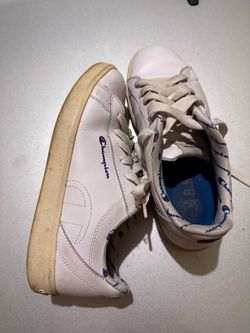 Champion White Low-Top Sneakers