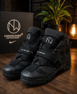 Nike x Undercover SFB Mountain Boots Black Size 10.5