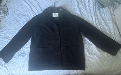 Doen Carson Suede Jacket Black size small
