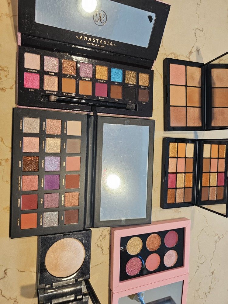 6 Pieces Makeup Nars Pat Mcgrath HUDA BEAUTY ANASTASIA Value Over $350