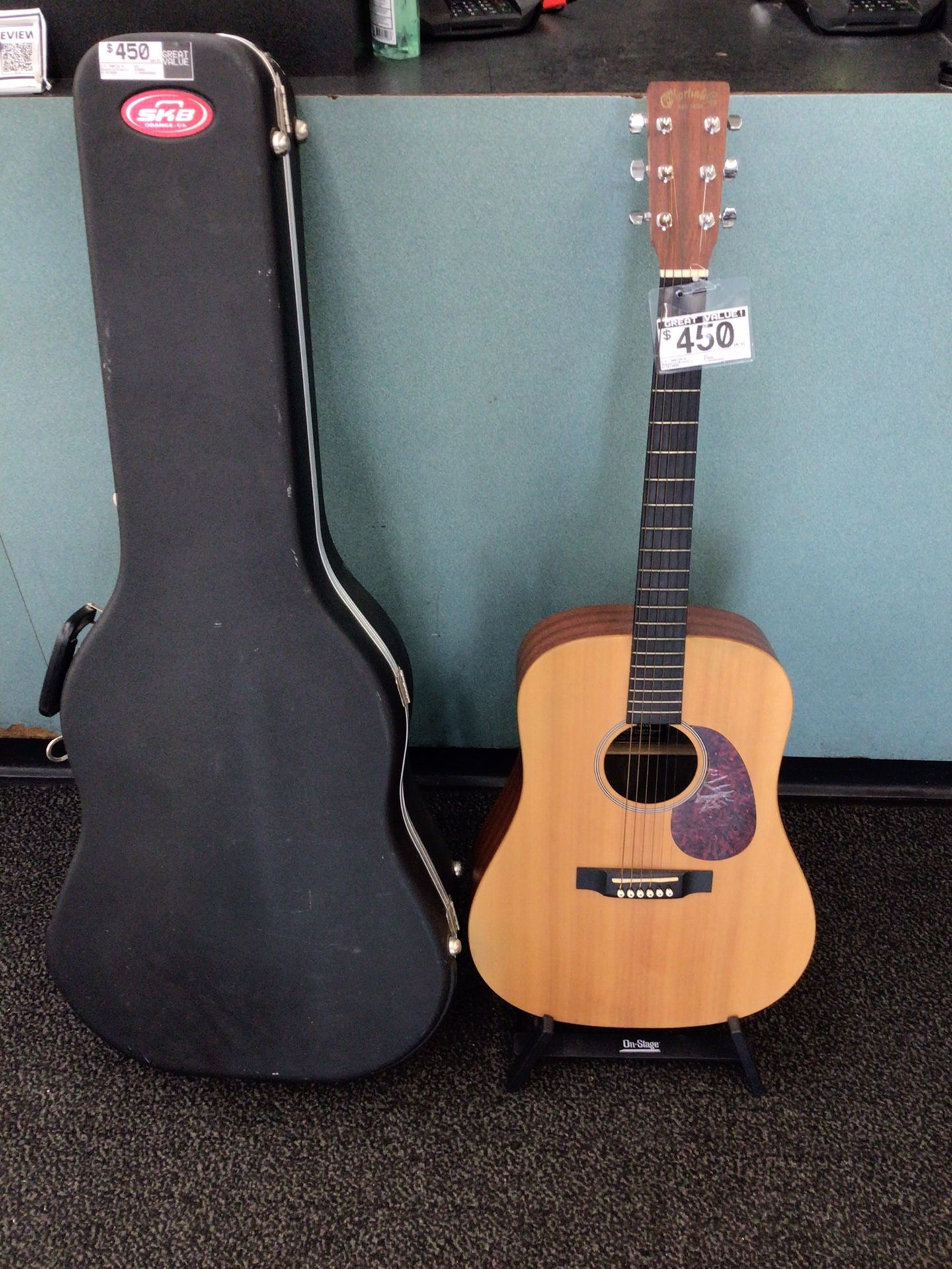 C.F. MARTIN & CO ACOUSTIC DX1 GUITAR.