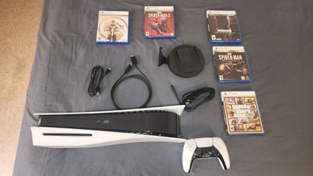 LAUNCH DAY PS5 DISC VERSION WITH GAMES
