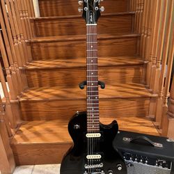 Epiphone Les Paul Studio LT W/ Fender Amp