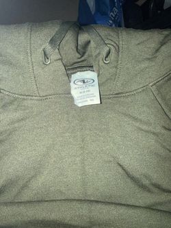 Athletic Works Matching Hoodie & Jogger Set – Medium (8–10) – Olive Green