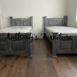 Twin Bed & Bamboo Mattress $699
