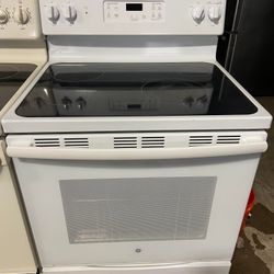 White Electric Stove 