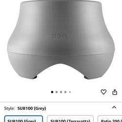 NEW In Box Polk Audio Atrium SUB100 Outdoor Passive Subwoofer,