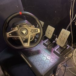Thrustmaster Wheel And Pedals 