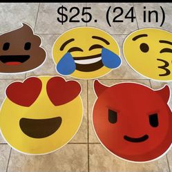 Yard Signs - Yard Cards - Emojis, Among US, Birthdays 