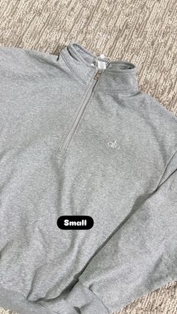 Alo quarter zip only small