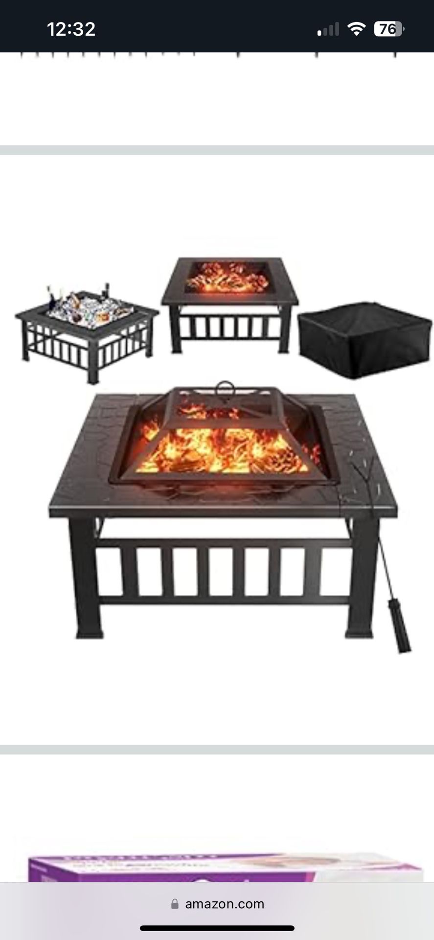 3 In 1 Bonfire Pit / Ice Chest / Bbq Grill