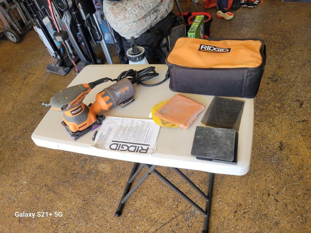 Ridgid Sander