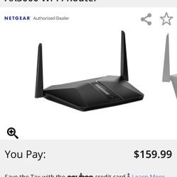 Netgear Nighthawk AX4 4-Stream AX3000 Wi-Fi Router