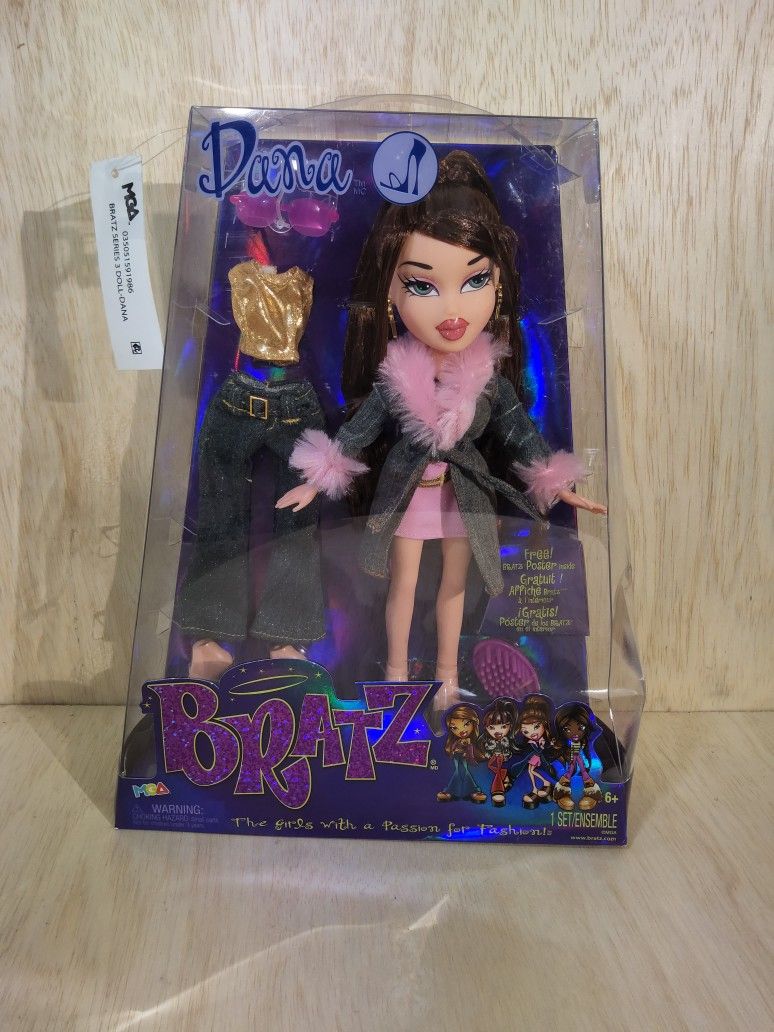  Bratz Dana Doll The Girls Whit a Passion For Fashion Friends In Box Retired NEW