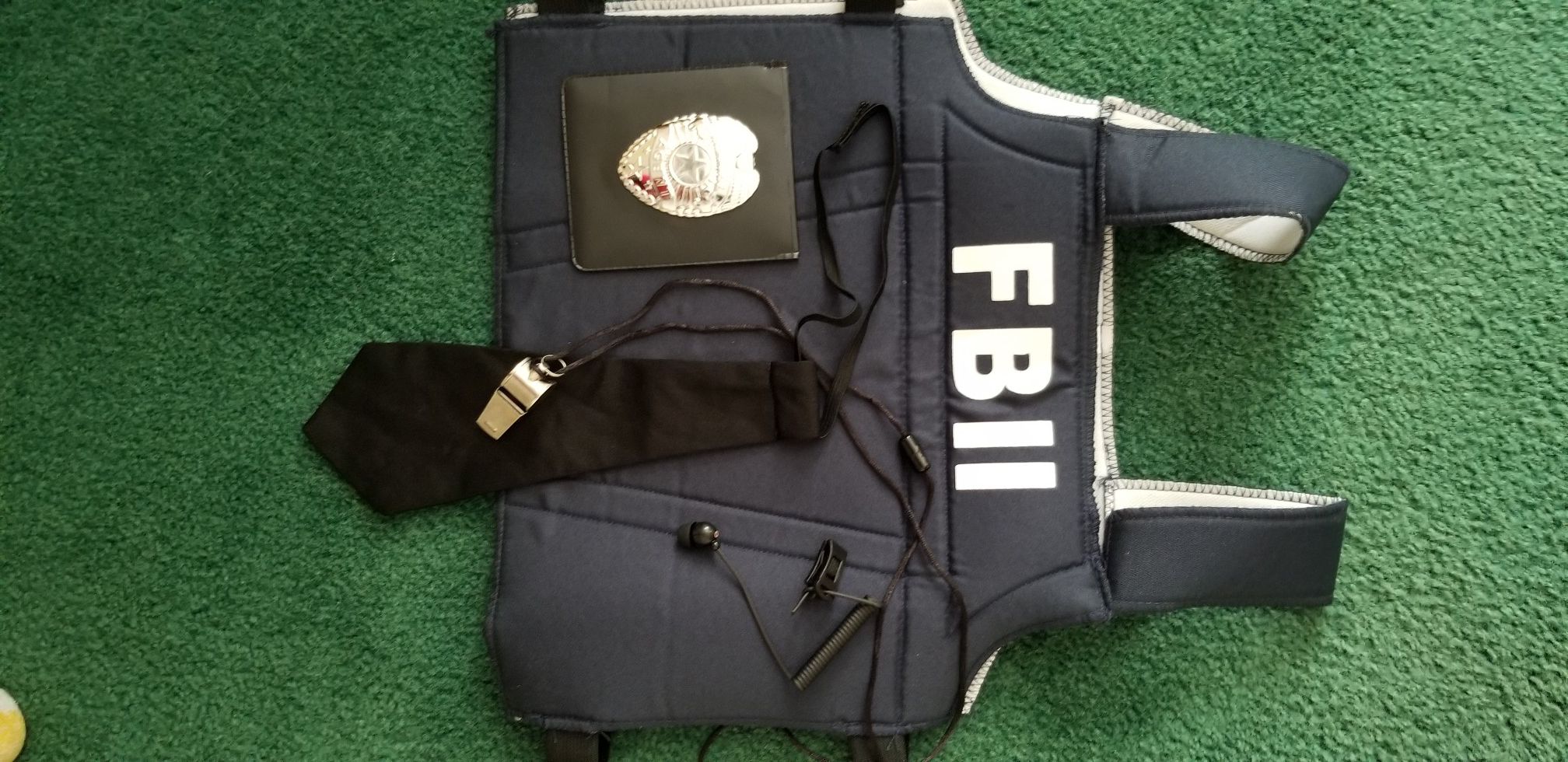 Boys FBI Costume Excellent Condition Medium 4-6