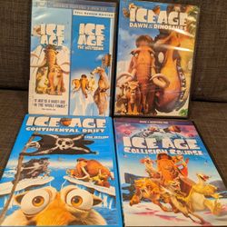 Ice Age 1 To 5 DVD Bundle! 