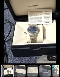 The Longines Record Collection Blue Dial Auto Chronometer
