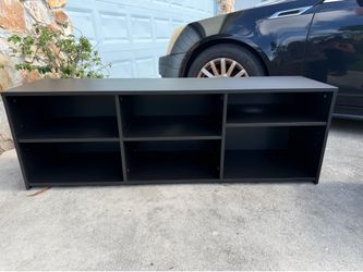 Black 60” TV Console