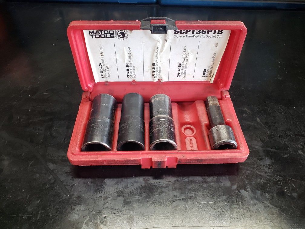 MATCO 1/2 FLIP IMPACT SOCKET SET