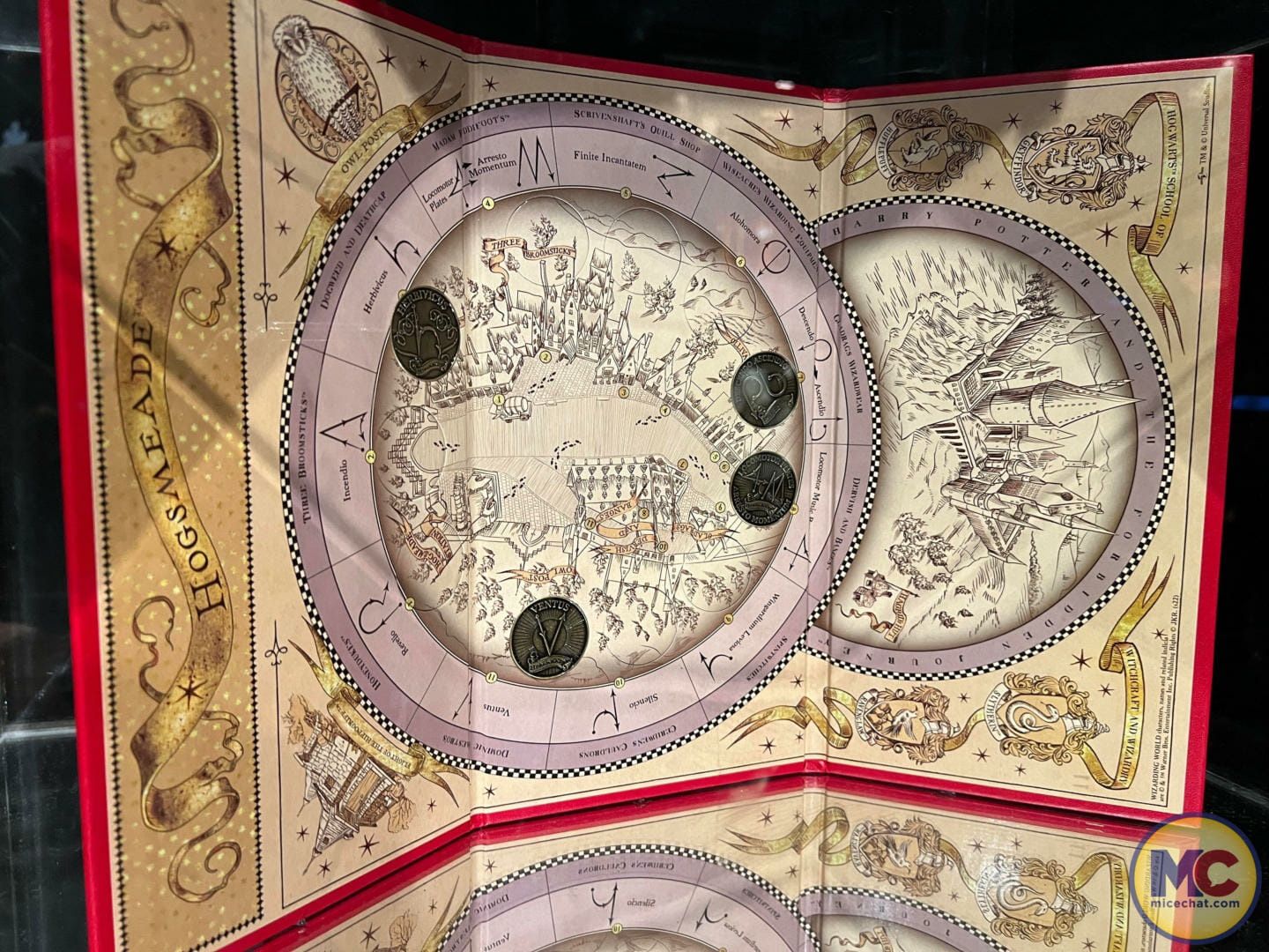 Universal Studios Harry Potter Spell Marker Map New Sealed