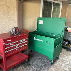 TOOL BOX GREEN LEE New 