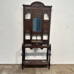 Antique Hall Tree