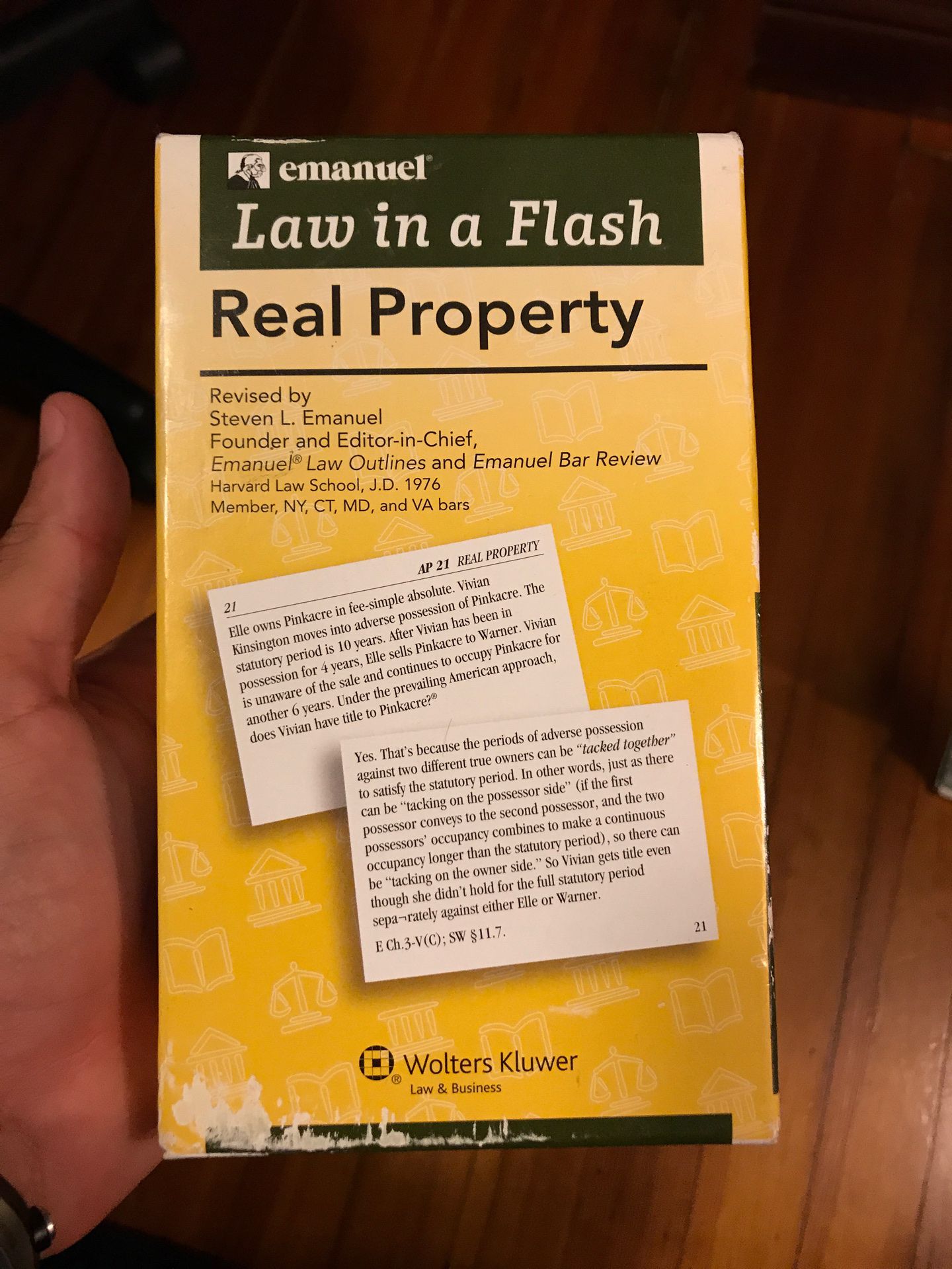 Law in a Flash, Real Property - Flash Cards