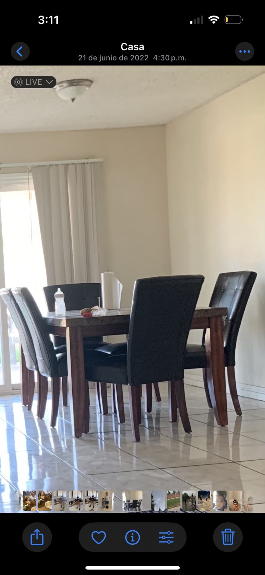 Dinning Table 6 Chairs