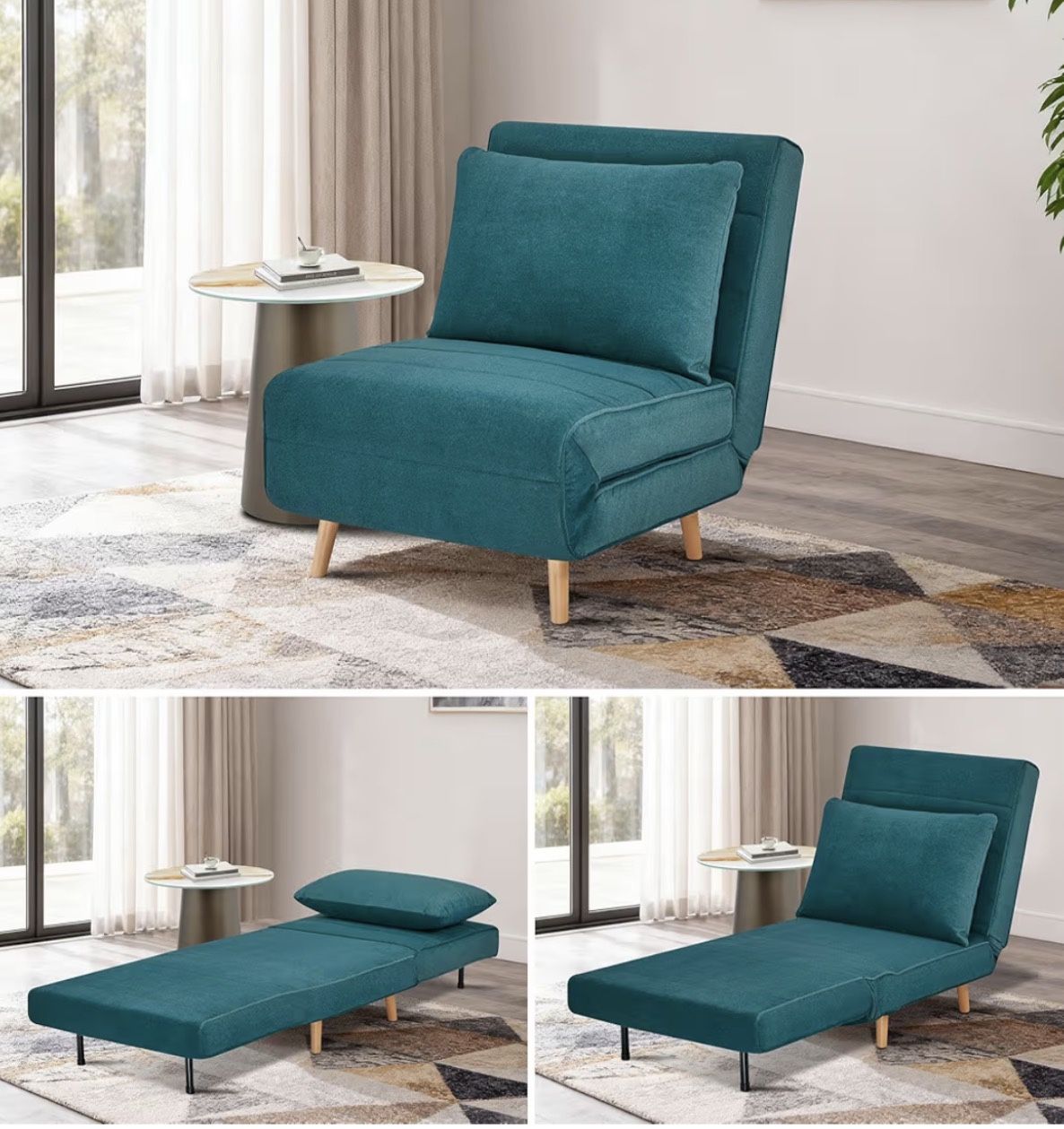 Sleeper Sofa Bed 3in1