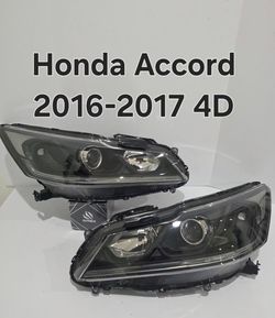 Honda Accord 2016-2017 4D Headlights