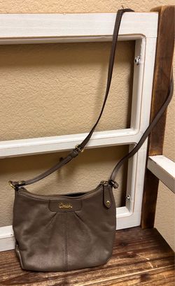 Crossbody Metallic Leather