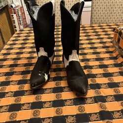 Suede & Pony Fur Boots From San Antonio 