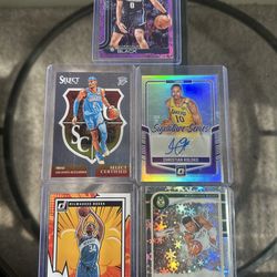 NBA Card Lot – Giannis / SGA / Rookie / Auto