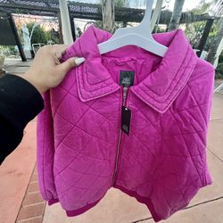 Brand New Pink Quilted Jacket From Target