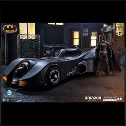 In Hand, Brand New, Never Opened DC Multiverse - Mcfarlane - Batman 1989 7” Action Figure and Batmobile - Gold Label Amazon Exclusive