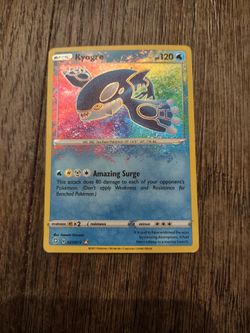2 Kyogre Pokemon Cards