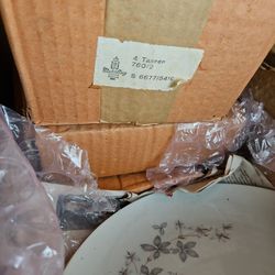Collectors Old Antiques Plates And Bowls German? 