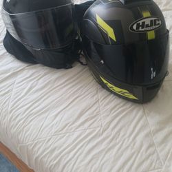 Medium Size HJC Motorcycle Helmet