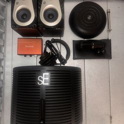 Music Recording Studio Equipment (BUNDLE)