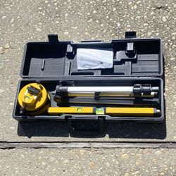 Urban Gorilla Tools Professional Rotary Laser Level Kit With Tripod & Hard Carry Case