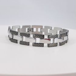 Brazalete para caballero Acero inoxidable/Stainless steel men's bracelet