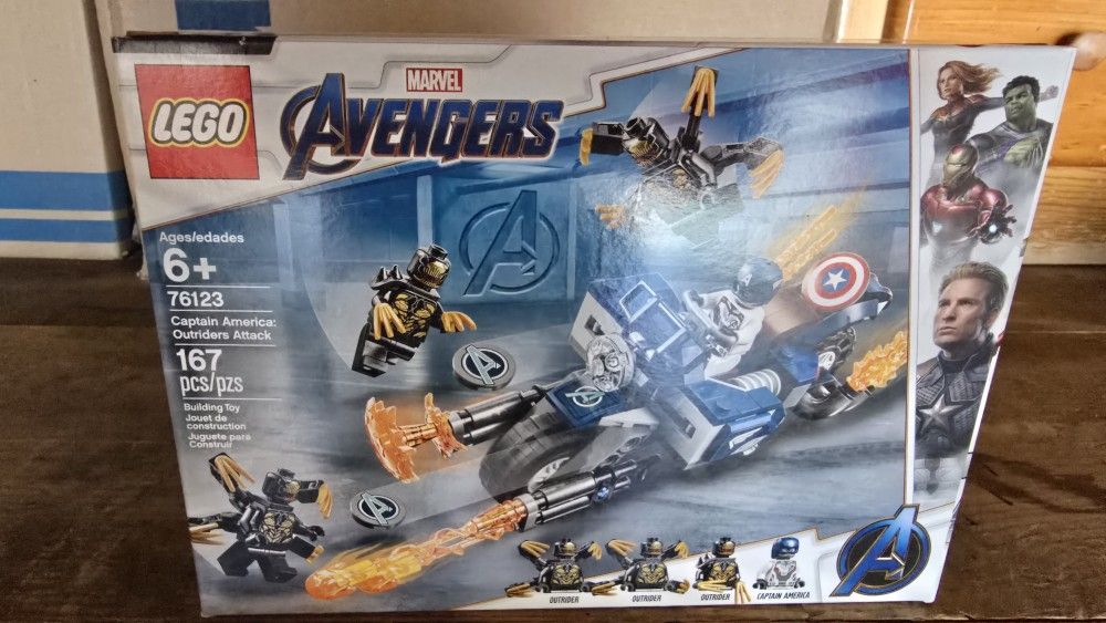 Lego 76123 Captain America: Outsiders Attack